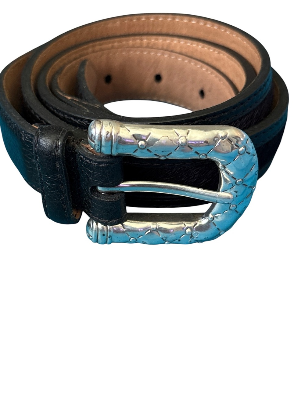 Brighton Hair-On-Hide / Calf Hair Leather Western Statement Belt size XL